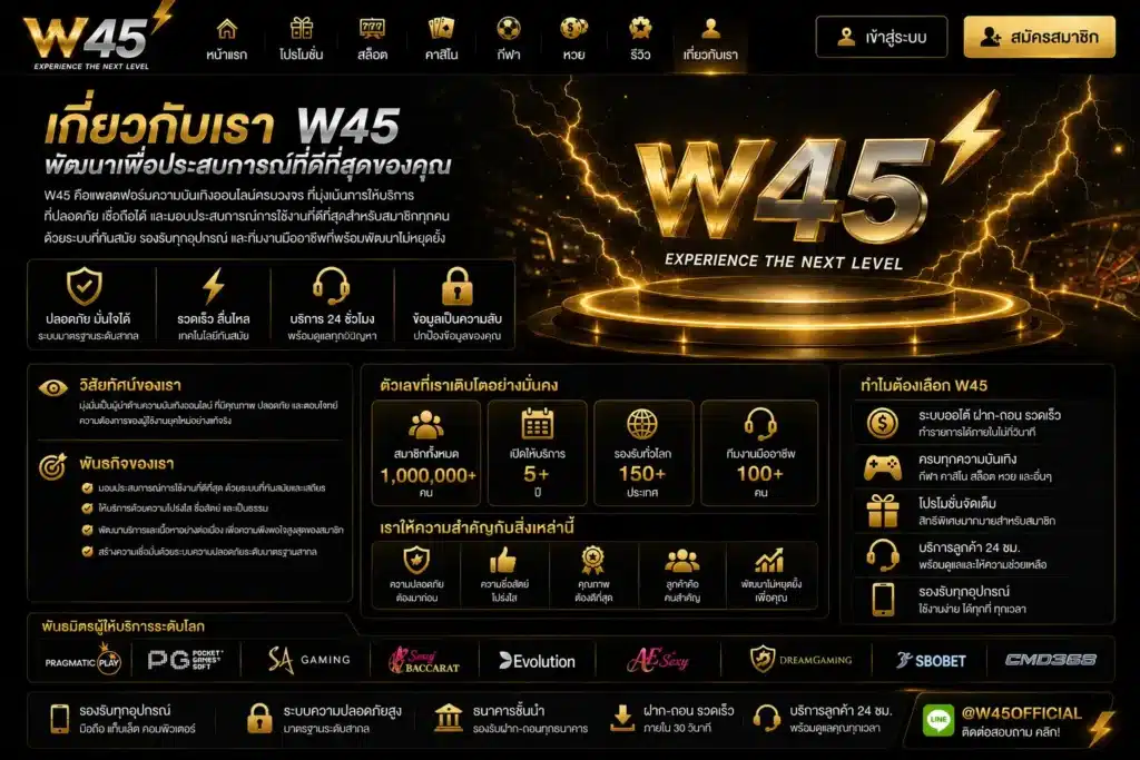 เกี่ยวกับเรา W45